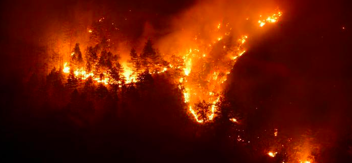 Incendi in Piemonte