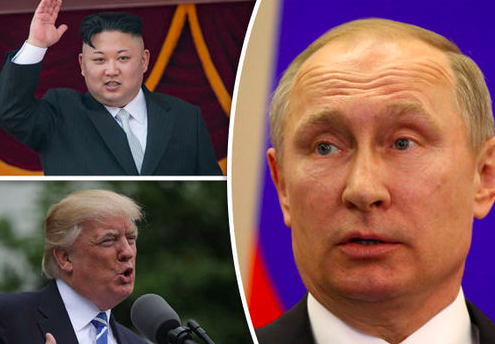 Braccio di ferro Donald Trump - Kim Jong-un, con Putin nel ruolo di mediatore